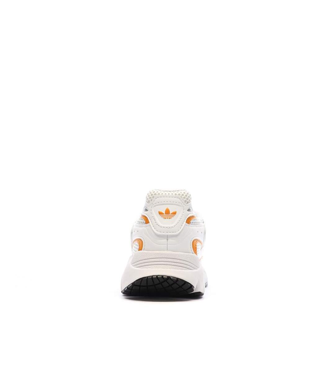 Baskets blanches/oranges femme adidas ozmillen-3
