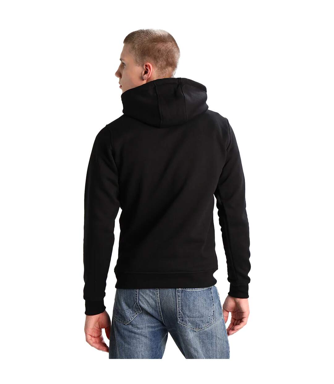 Mens F*ck The World Tupac Shakur Hoodie Noir Mister Tee-3