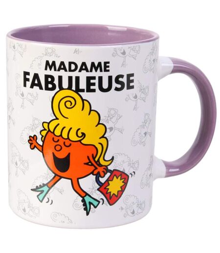 Mug MONSIEUR MADAME 30 cl 1 pièce Mme Fabuleuse