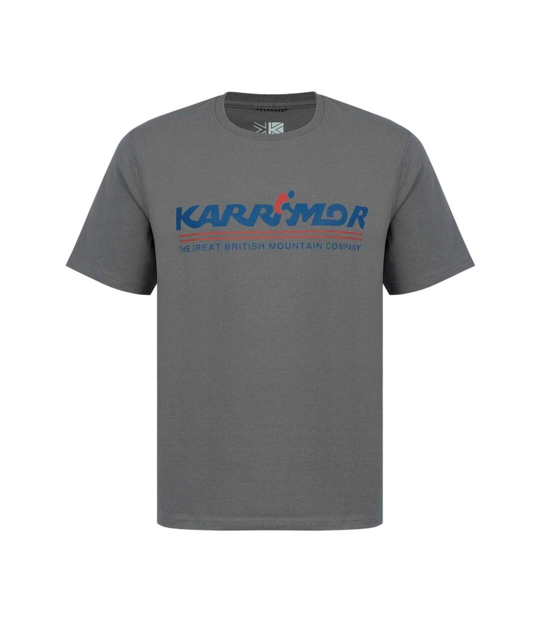 T-shirt Manches Courtes Motif/style Graphique Homme Anthracite Karrimor-1
