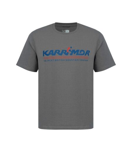 T-shirt Manches Courtes Motif/style Graphique Homme Anthracite Karrimor