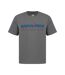 T-shirt Manches Courtes Motif/style Graphique Homme Anthracite Karrimor-1