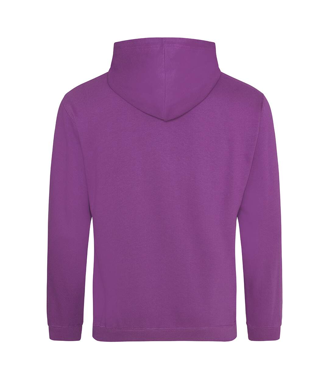 Sweat à capuche college adulte violet vif Awdis