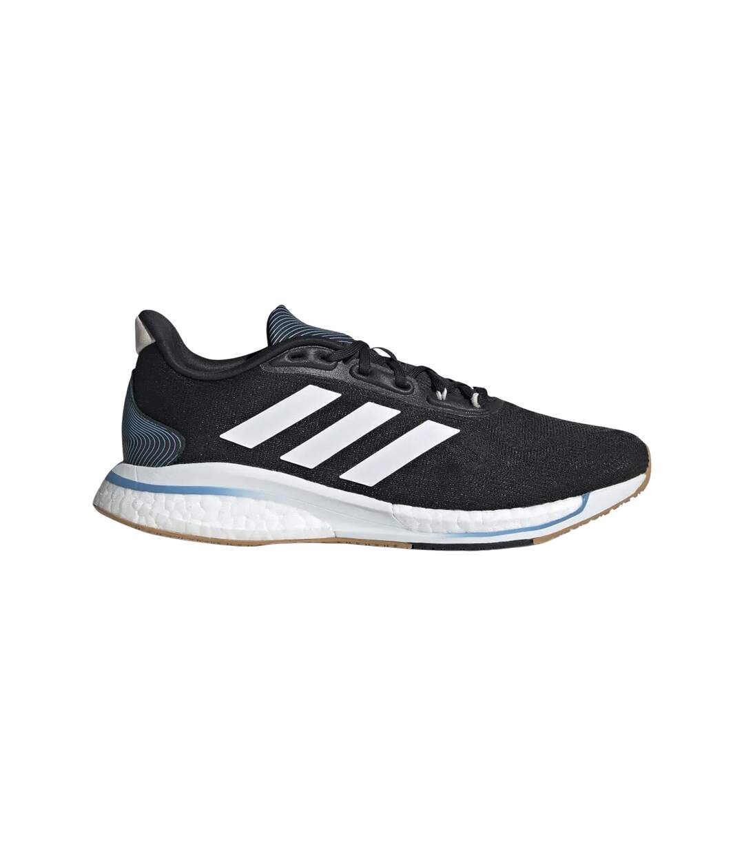 Womens/ladies supernova+ running shoes black Adidas-4