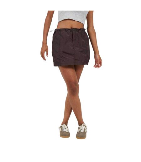 Mini Jupe Motif/style Cargo Femme Marron Brave Soul