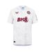 Mens 2023/2024 Aston Villa Fc Football Shirt Brilliant White Castore-1