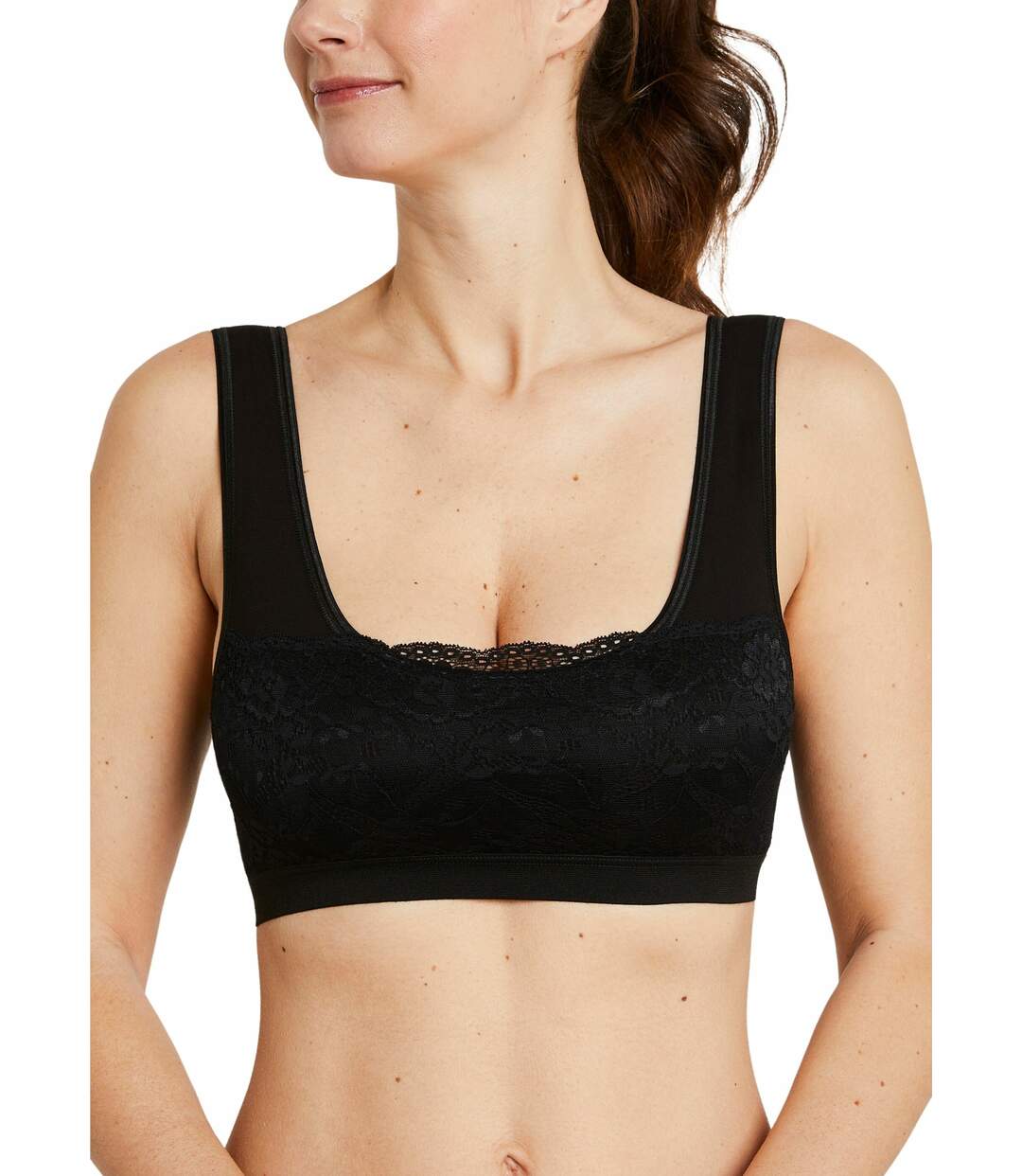 Soutien-gorge brassière dentelle extensible-1