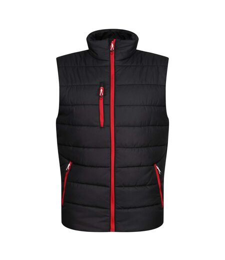 Veste Sans Manches Navigate Homme Noir Rouge Classique Regatta