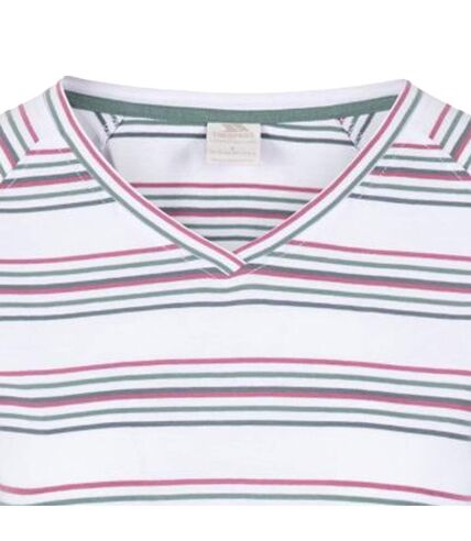 Womens/ladies fernie t-shirt multicoloured stripe Trespass