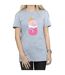 Disney Womens/Ladies Alphabet S Is For Sleeping Beauty Cotton Boyfriend T-Shirt (Gris sportif) - UTBI42685-3