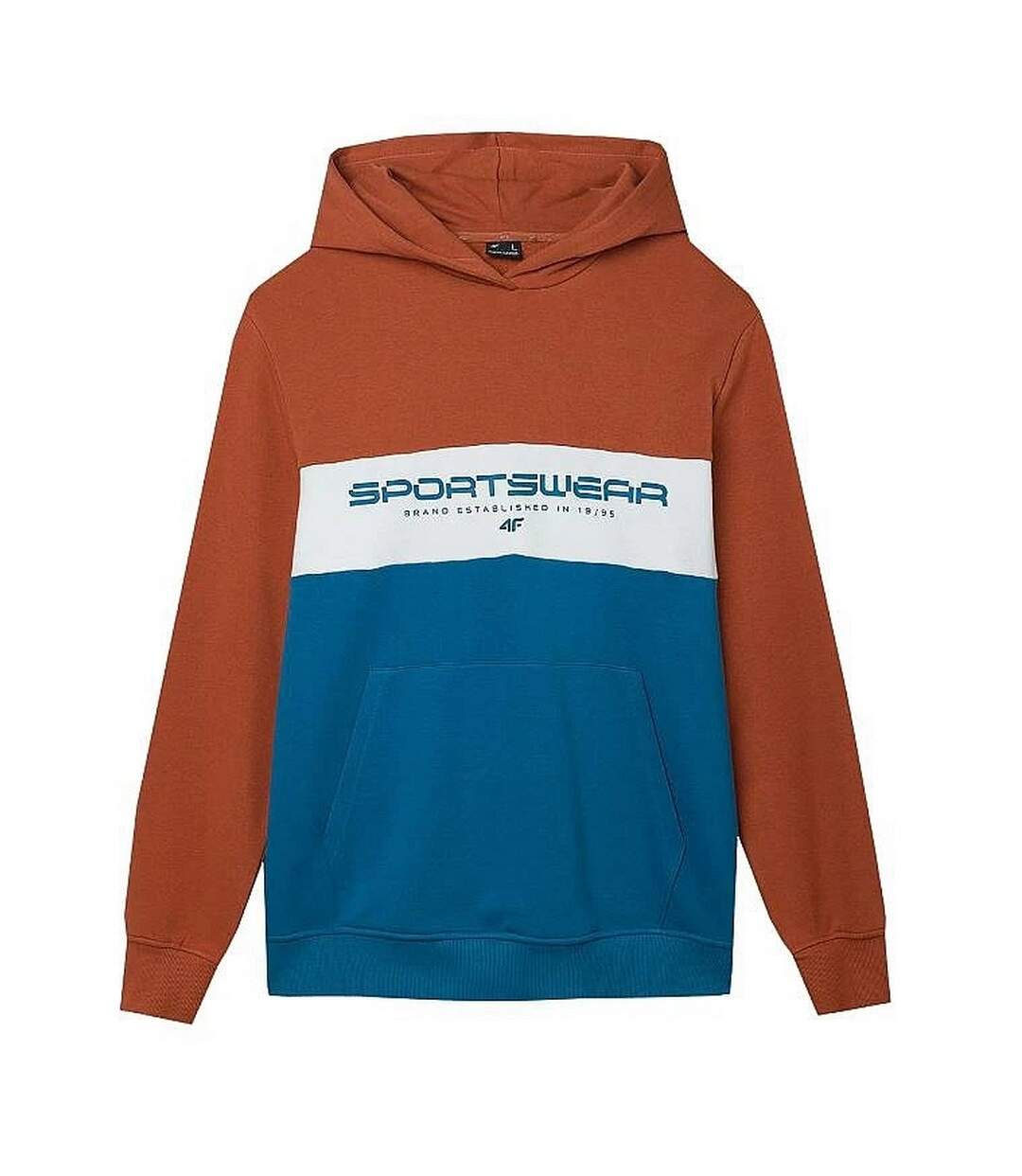 Sweat À Capuche Wss24tswsm1032 Homme Rouge Bleu 4F-1