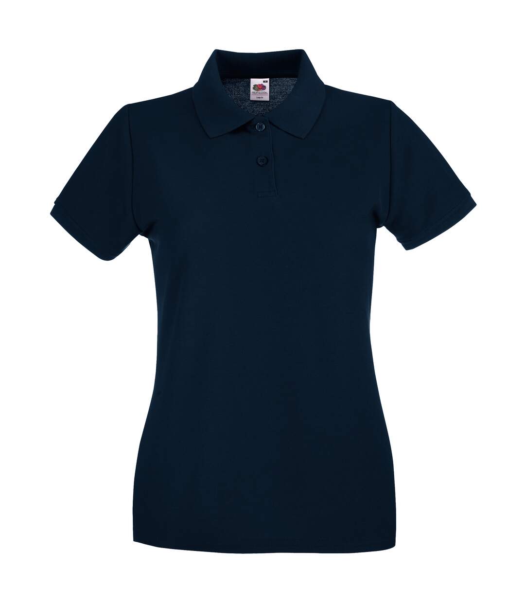 Polo premium femme bleu marine foncé Fruit of the Loom