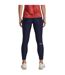 Legging Heatgear Femme Bleu Under Armour-3