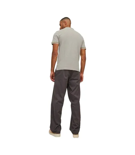Mens Slim Short-sleeved Polo Shirt Crockery Jack And Jones
