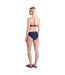 Womens/ladies docks plain bikini bottoms dark blue Animal-4