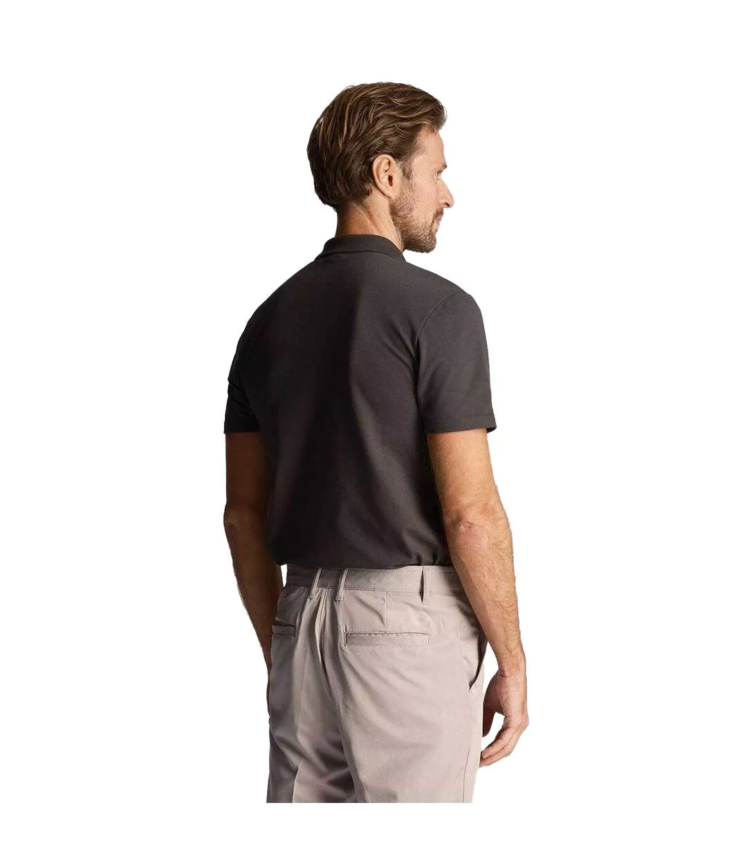 Polo Sport Homme Gris Lyle & Scott-3