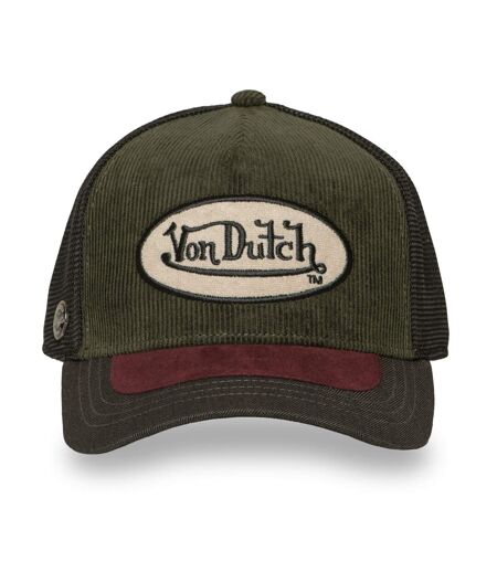 Casquette trucker filet premium avec patch et visière bimatière Shiel Vondutch