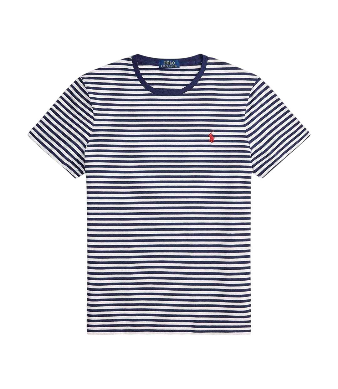T-shirt Motif/style À Rayures Homme Bleu Marine Ralph Lauren-2