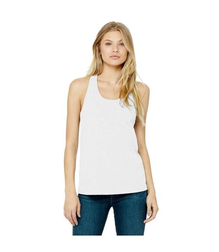 Bella + Canvas Womens/Ladies Racerback Tank Top (White) - UTPC4763