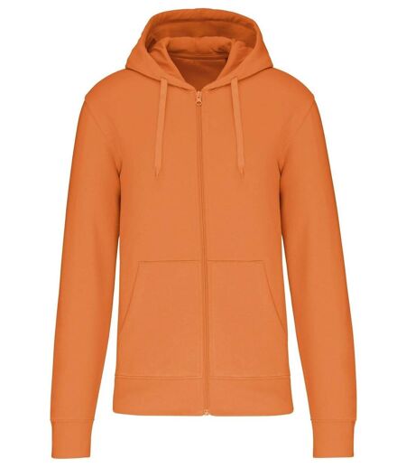 Veste à capuche zippé écoresponsable - homme - K4030 - orange