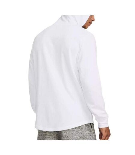 Sweat blanc homme under armour rival terry - l