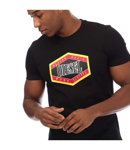 T-shirt T-diegor 15-i Homme Noir Diesel