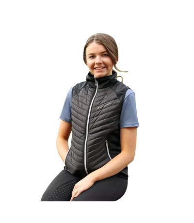 Hy Womens/Ladies Synergy Padded Lightweight Riding Gilet (Black) - UTBZ4570