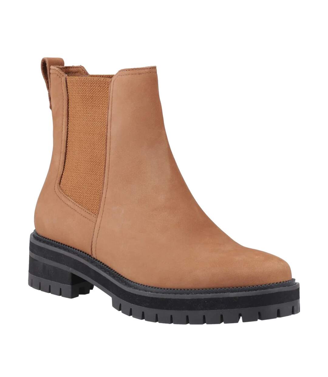 Womens/ladies Bennet Leather Chelsea Boots Brown Toms-1