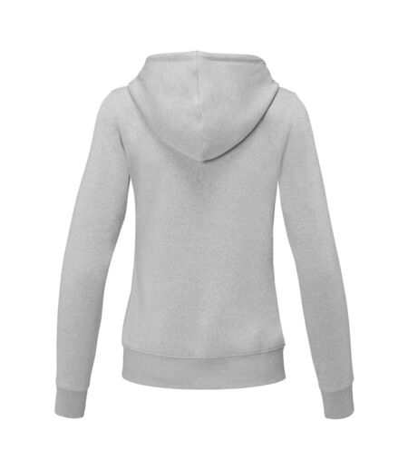 Womens/ladies theron hoodie heather grey Elevate