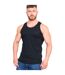 Duke Mens Fabio-1 Muscle Vest (Black) - UTDC173-3