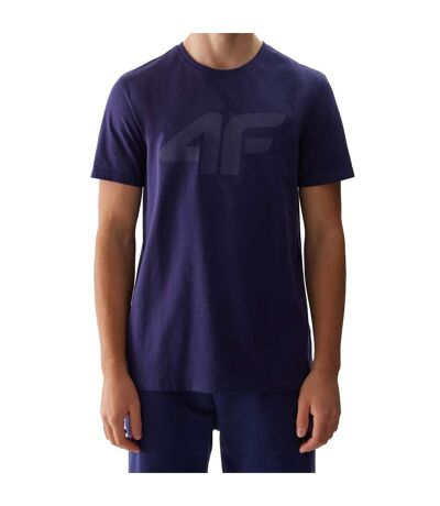 Mens Logo Regular T-shirt Navy 4F