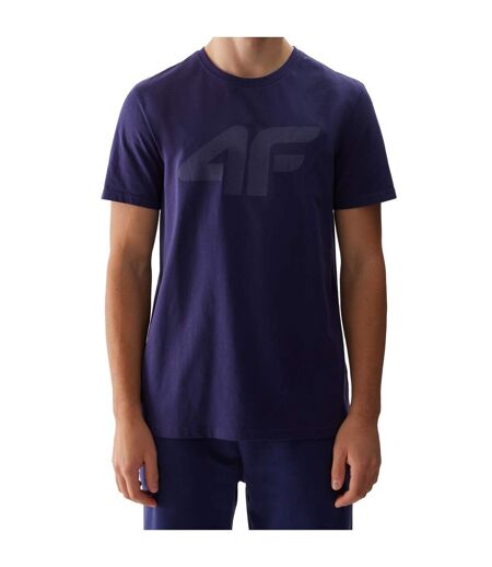 Mens Logo Regular T-shirt Navy 4F