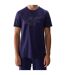 Mens Logo Regular T-shirt Navy 4F-1
