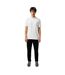 Polo Motif/style Logo Rectangulaire Passenger Homme Blanc Boss-1