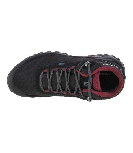 Chaussures Shelter Femme Noir Rouge Salomon