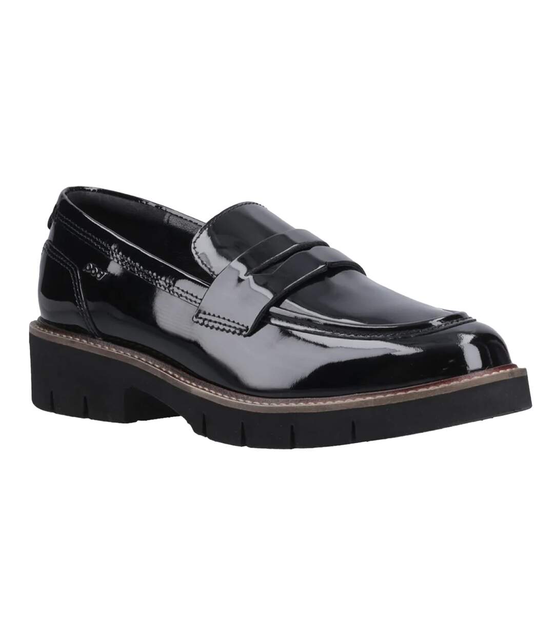 Mocassins Kaltin Femme Noir POD-1