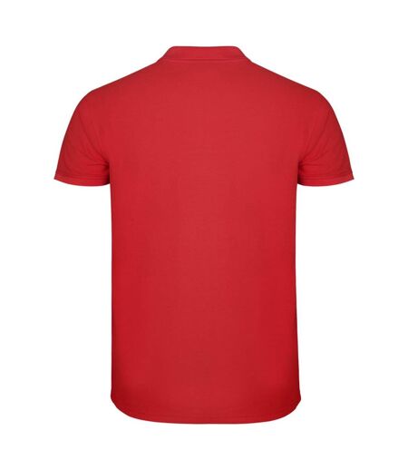 Roly Mens Star Short-Sleeved Polo Shirt (Red)