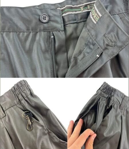LEDERTYS IMPERCOAT — Fuseau de chasse vert : résistance et protection anti-intempéries