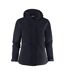 Womens/ladies Overlanding Soft Shell Jacket Black Printer-1