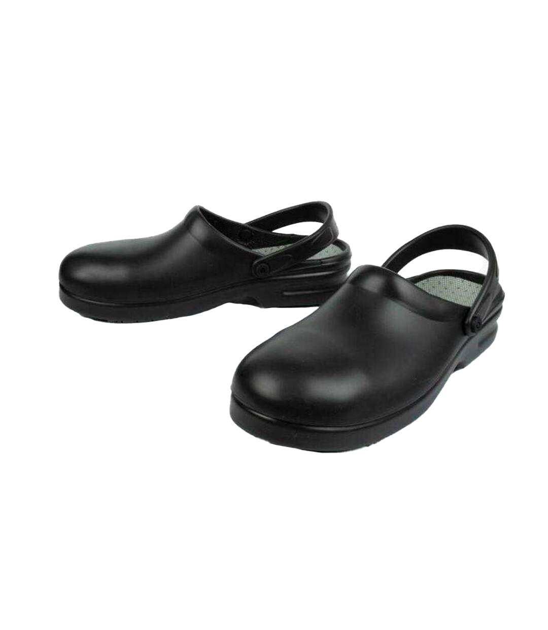 Sabots Motif/style Uni Adulte Noir Safeway-4