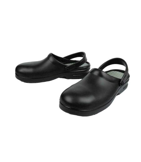 Sabots Motif/style Uni Adulte Noir Safeway