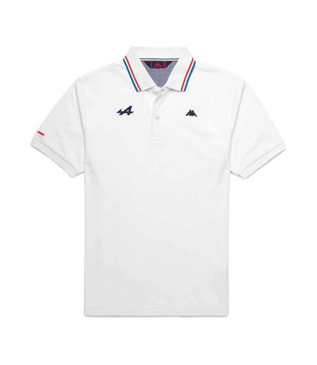 Polo blanc homme kappa aarau alpine f1 - 4xl