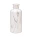 Vase Déco Effet Marbre Soa 30cm Blanc-1