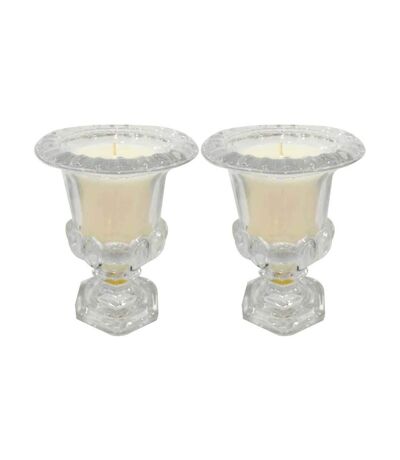 Bougies parfumées vase médicis senteur pivoine (Lot de 2)