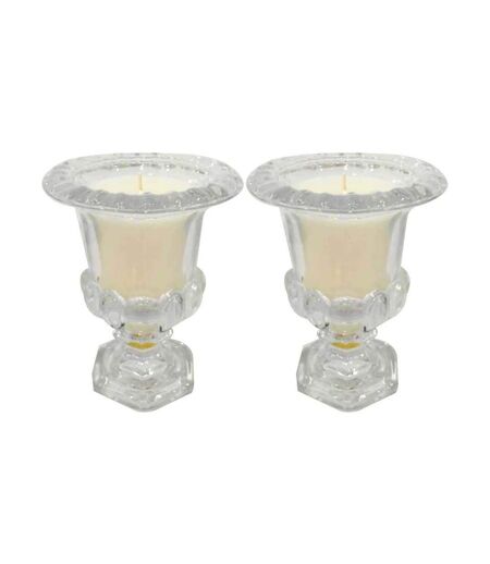 Bougies parfumées vase médicis senteur pivoine (Lot de 2)