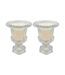 Bougies parfumées vase médicis senteur pivoine (Lot de 2)