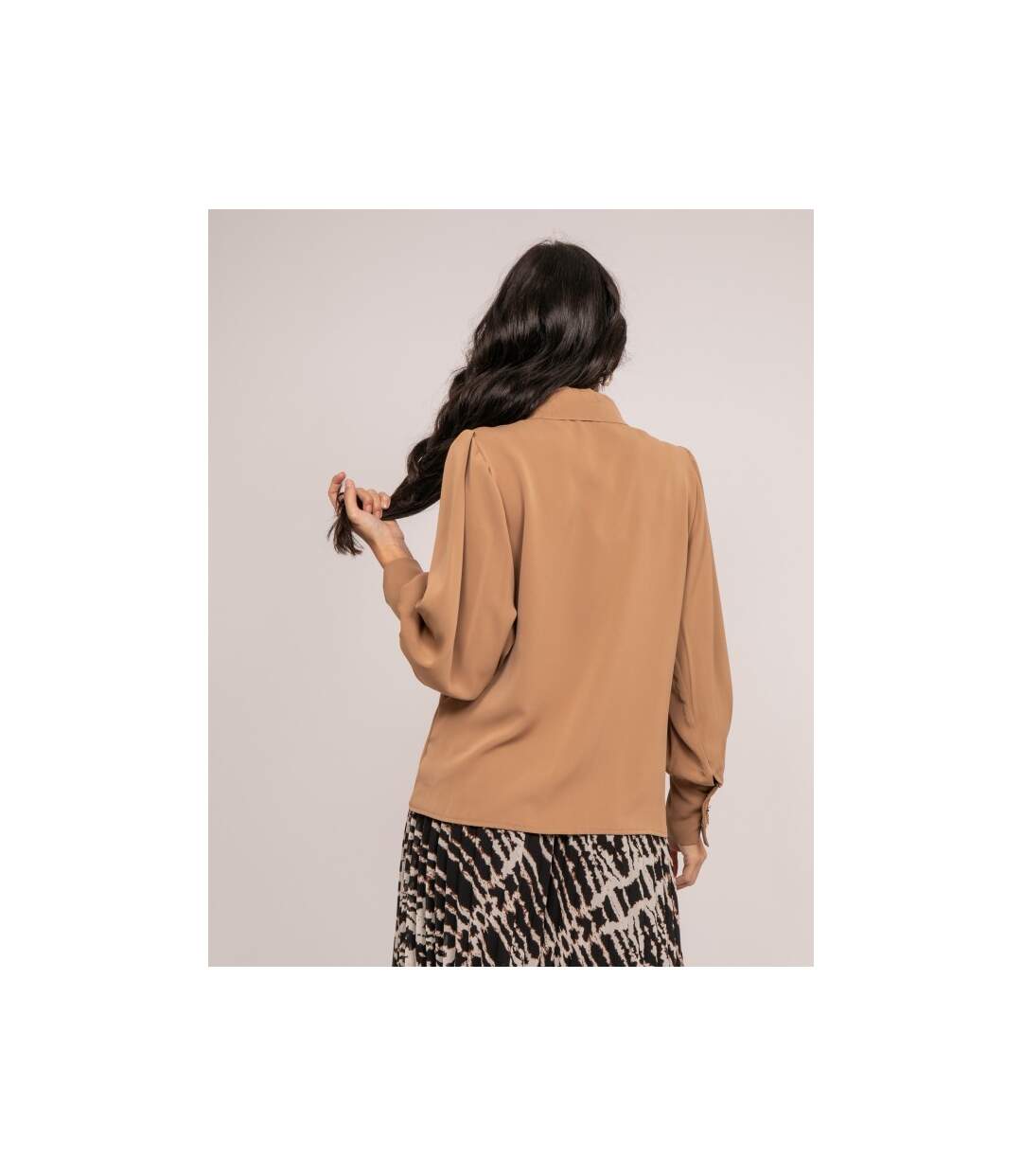 Blouse avec volants OKIER - Dona X Lisa-2