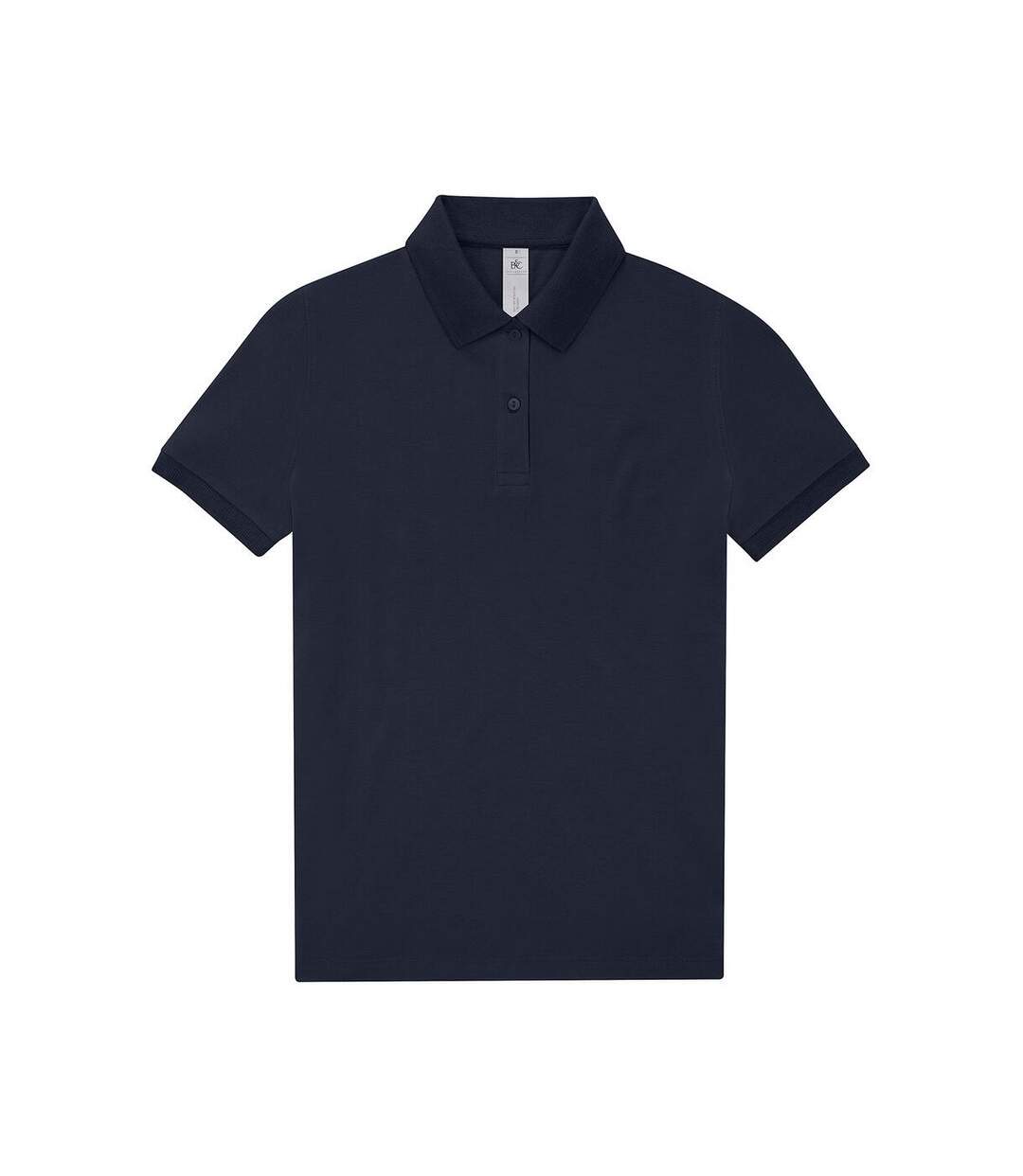 Polo My Femme Bleu Marine Pur B&C-1