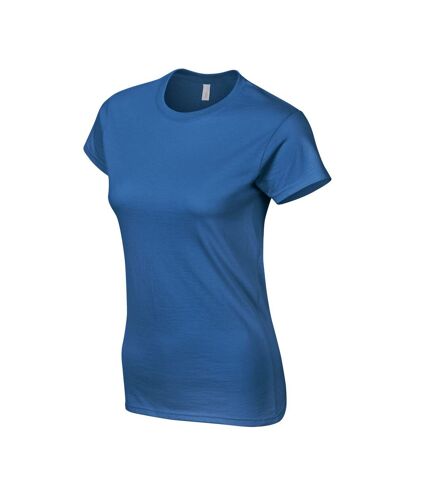 T-shirt softstyle femme bleu roi Gildan Gildan
