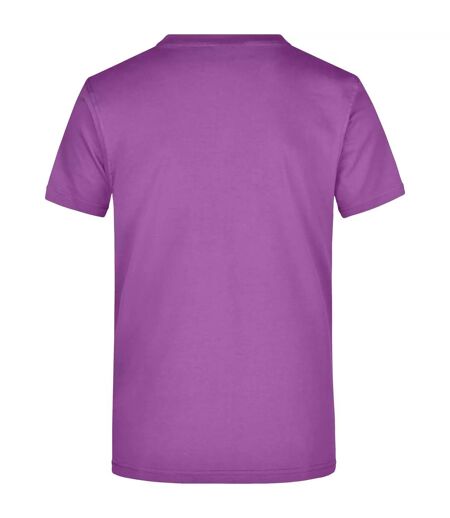 T-shirt Adulte Violet James And Nicholson